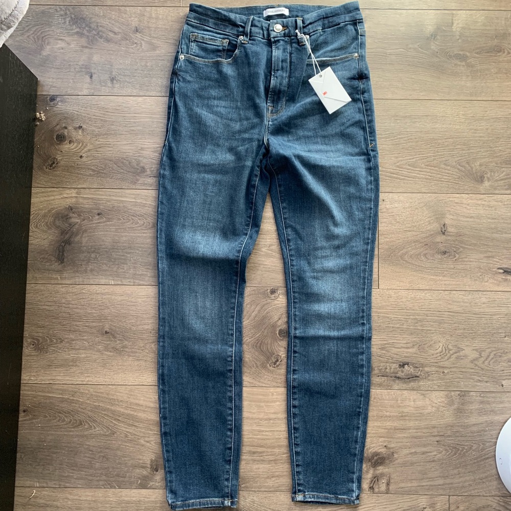 Good American blue jeans (size 29/8)